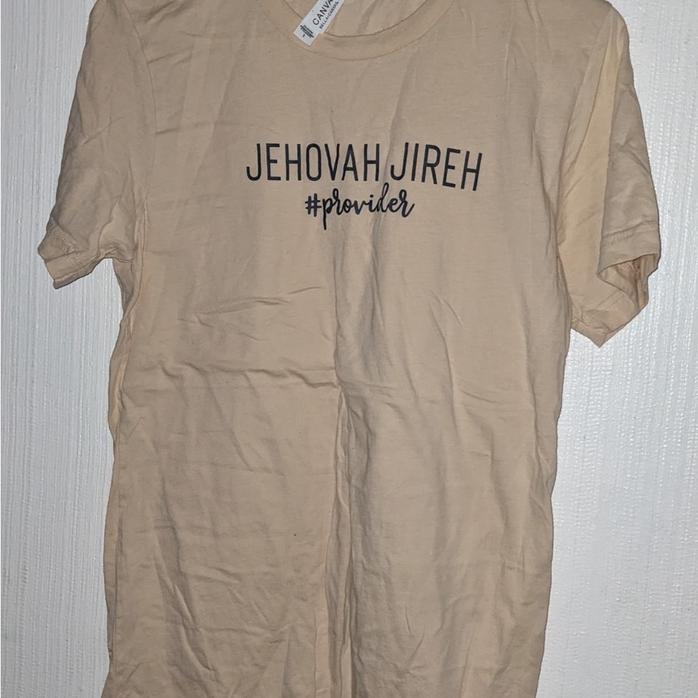 Beige Short Sleeve T-Shirt